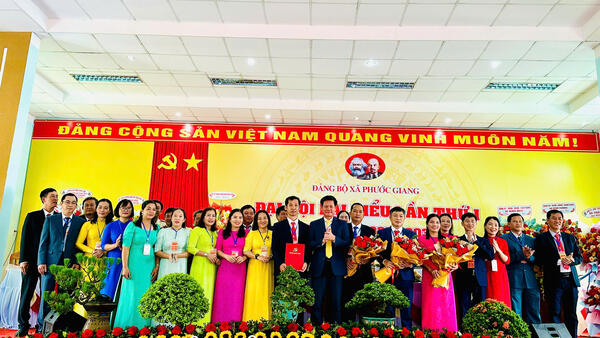 Xây dựng Phước Giang trở thành xã văn minh, hiện đại