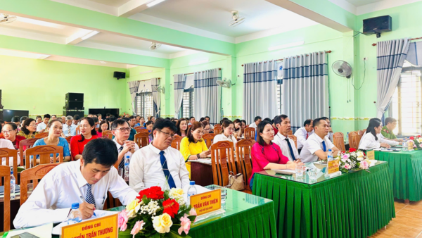 XÃ PHƯỚC GIANG TỔ CHỨC HỘI NGHỊ ĐIỂN HÌNH TIÊN TIẾN LẦN THỨ I, GIAI ĐOẠN 2025 – 2030